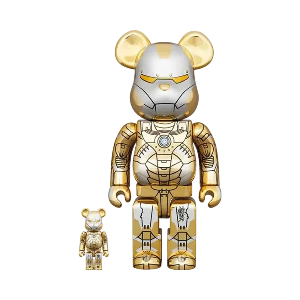 Bearbrick SORAYAMA IRONMAN REVERSE 100% & 400%
