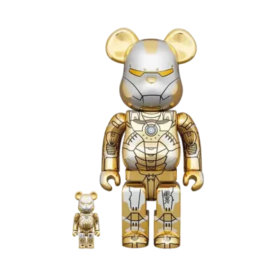 Bearbrick SORAYAMA IRONMAN REVERSE 100% & 400%