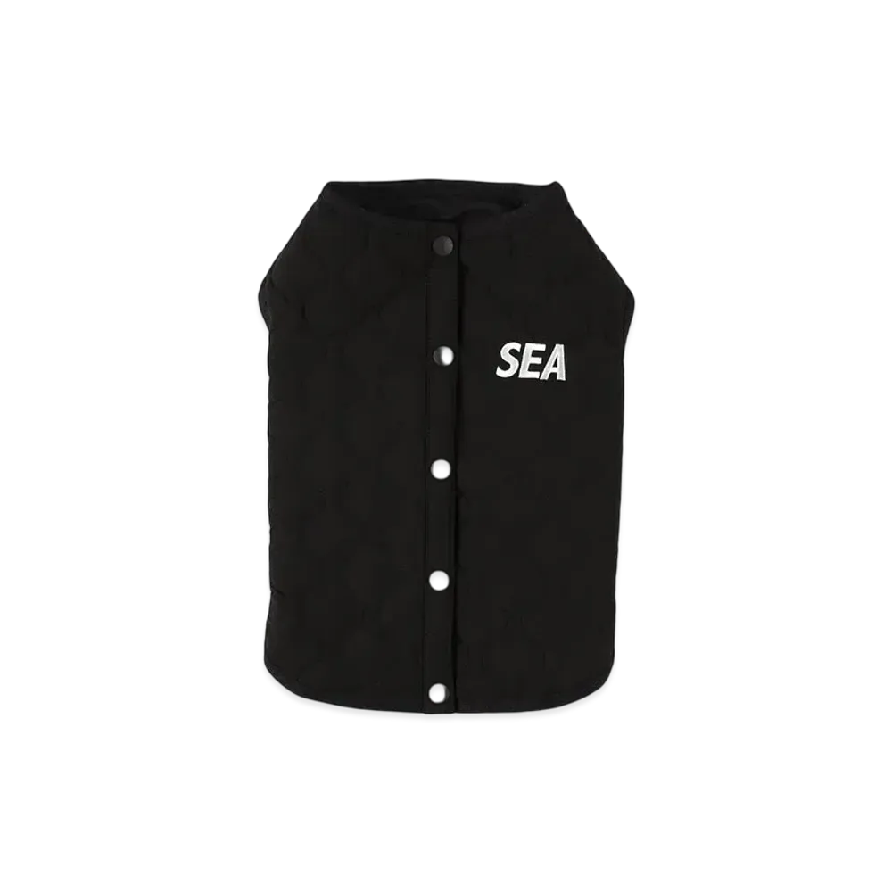 WIND AND SEA Dog Quliting Outer "Black"
