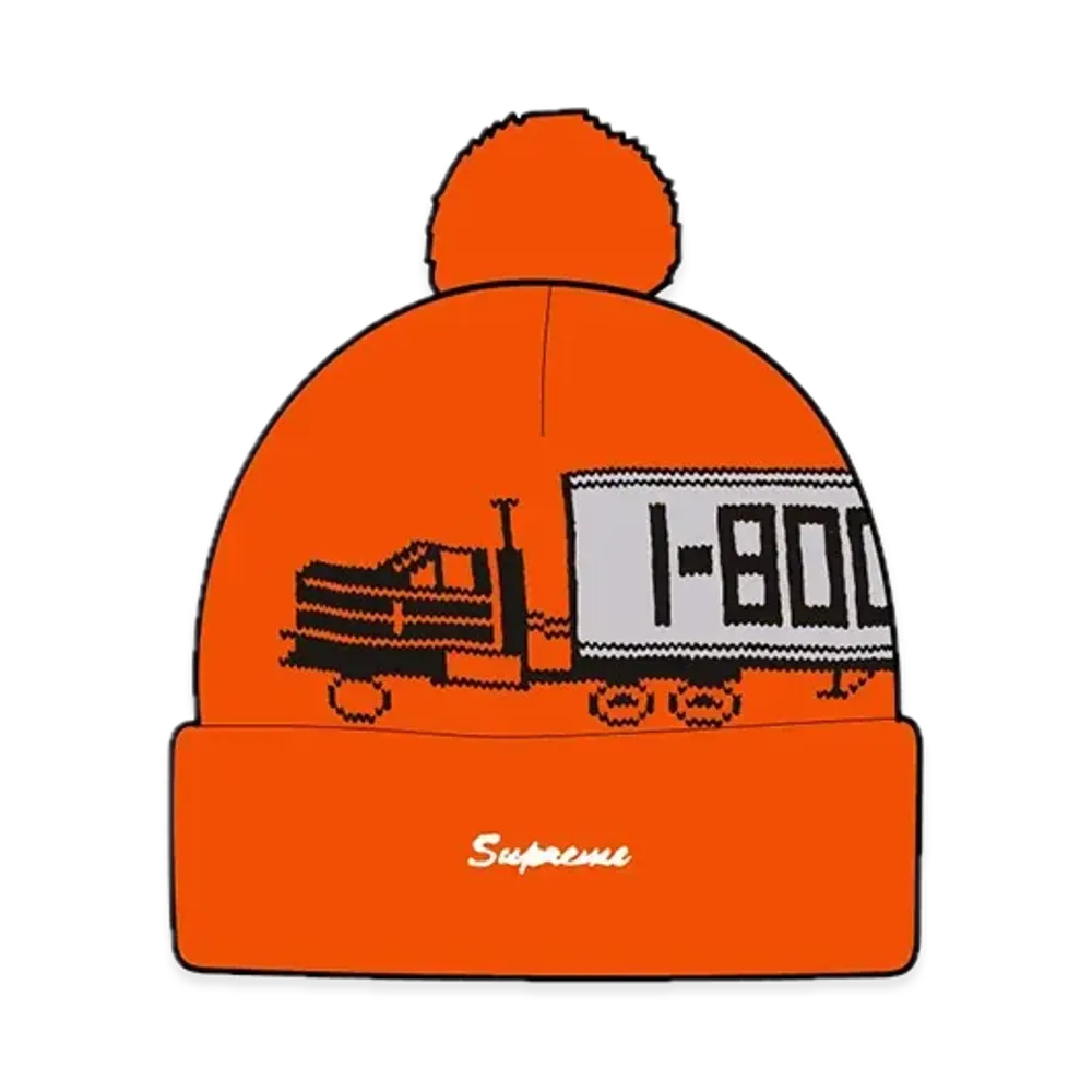 Supreme 18-Wheeler Beanie "Orange"