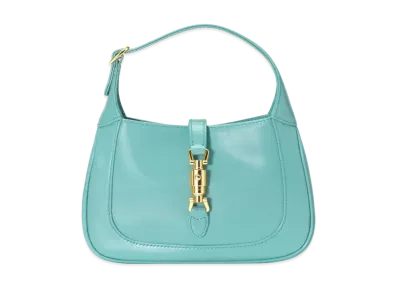GUCCI Jackie 1961 Mini Shoulder Bag "Light Blue"