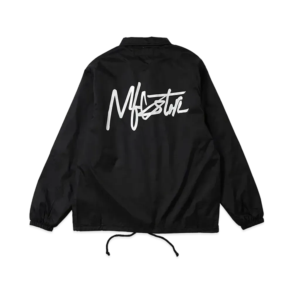 MFC STORE Script Logo Coach Jacket "Black"