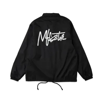 MFC STORE Script Logo Coach Jacket "Black"
