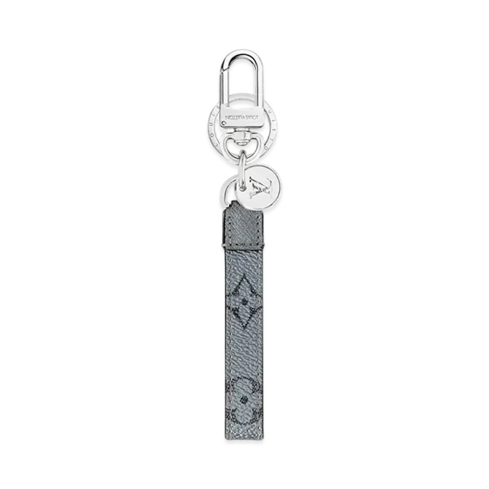 Louis Vuitton Monogram Slim Dragonne Bag Charm And Key Holder Taigarama "Silver"
