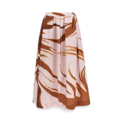 DRIES VAN NOTEN Women's 'Soni' Skirt "Multi"