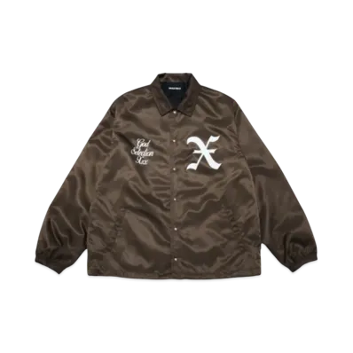 GOD SELECTION XXX Coach Jacket GX-A25-JK-07 "Brown"
