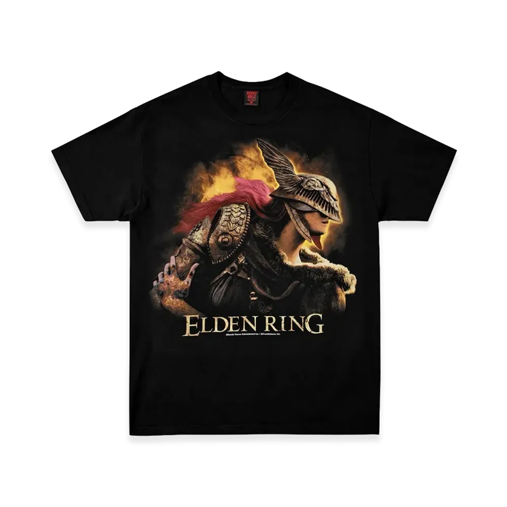 Geeks Rule x ELDEN RING Silkscreen Printing T Shirt "Black"