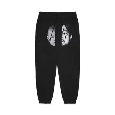 NISHIMOTO IS THE MOUTH 2 FACE SWEAT PANTS "BLACK"