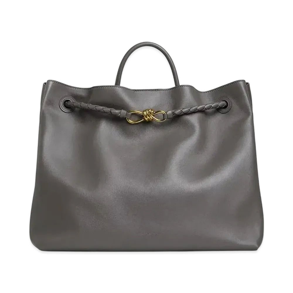 Bottega Veneta Large Andiamo "Lapilli/Travertine"