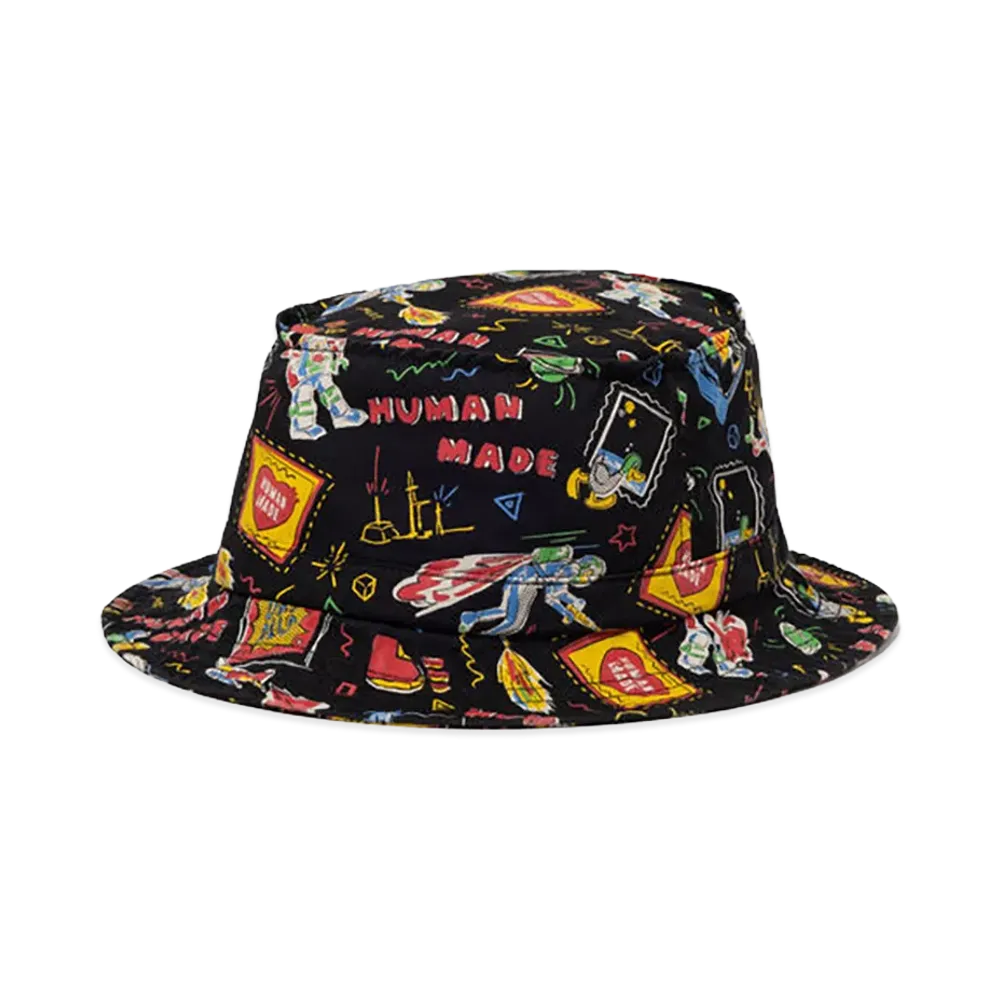 HUMAN MADE Bucket Hat "Black"