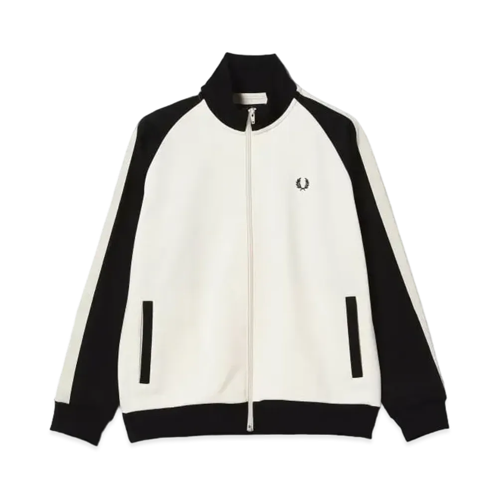 FRED PERRY x BEAMS / Exclusive Track Jacket "Ecru/Black"