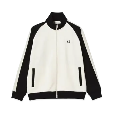 FRED PERRY x BEAMS / Exclusive Track Jacket "Ecru/Black"