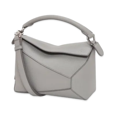 LOEWE Puzzle Bag Small "Pearl Grey"