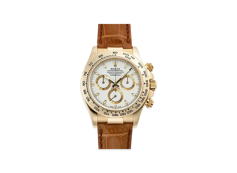 ROLEX Cosmograph Daytona "White/Yellow Gold"