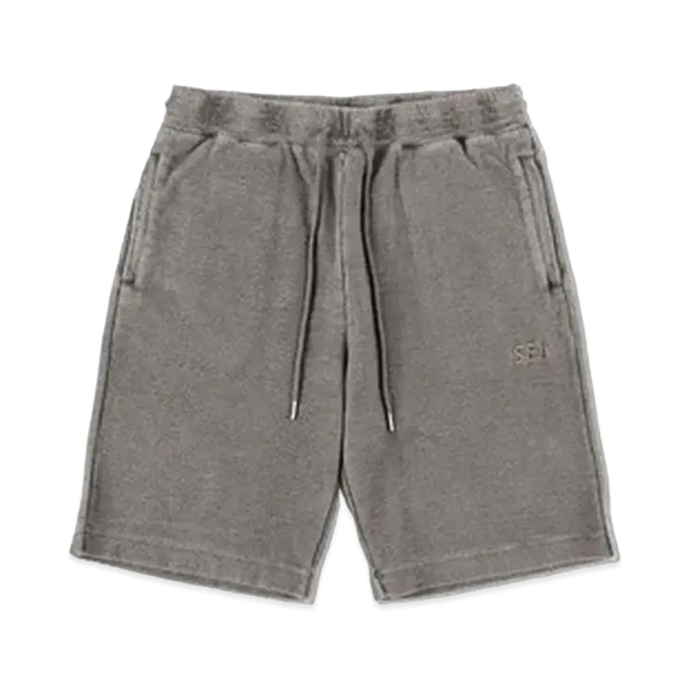 WIND AND SEA SEA (pigment-dye) Pile Shorts "D.Gray "