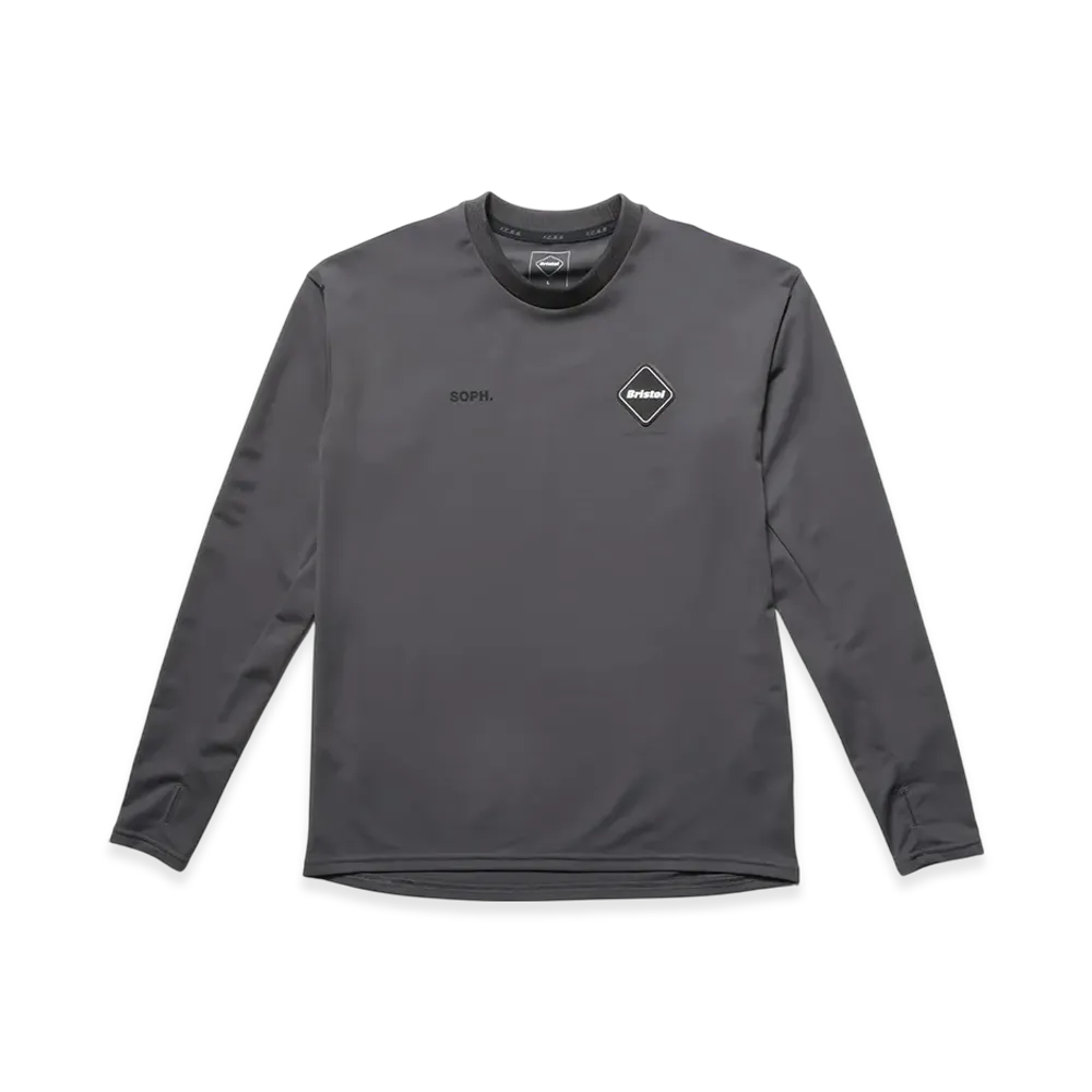 F.C.Real Bristol L/S Athletic Top "Charcoal Gray"