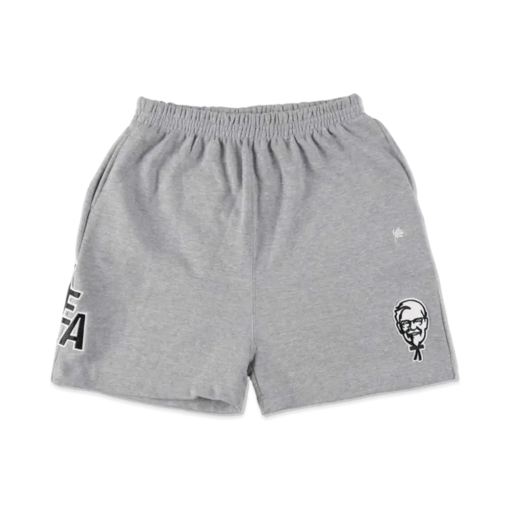 WIND AND SEA x KFC SWEAT SHORTS "Gray"