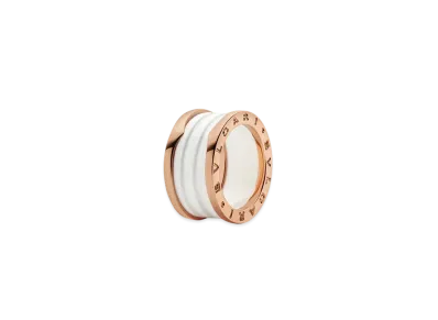 BVLGARI B.Zero1 Ring 18K "White/Pink Gold"