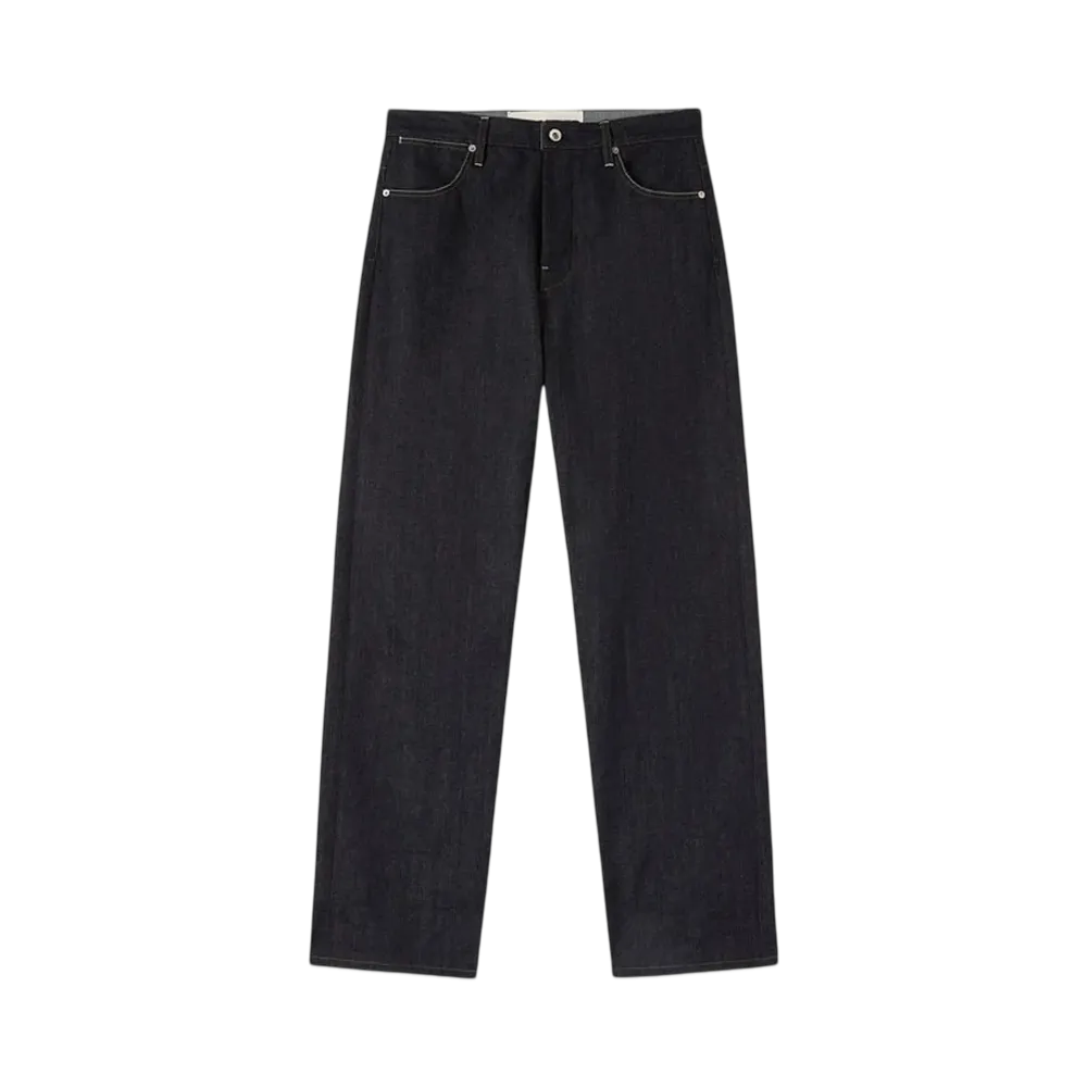 Jil Sander Men's Loose Denim Trousers "Deft Blue"