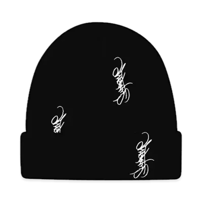 Supreme Tag Beanie "Black"