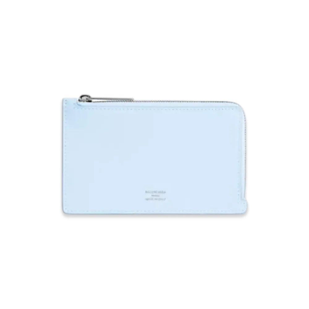 BALENCIAGA Envelope Long Coin & Card Holder "Blue"