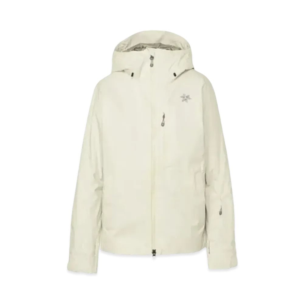 Goldwin Women's G-Sector Jacket (Ski / Ladies) "Moon White"