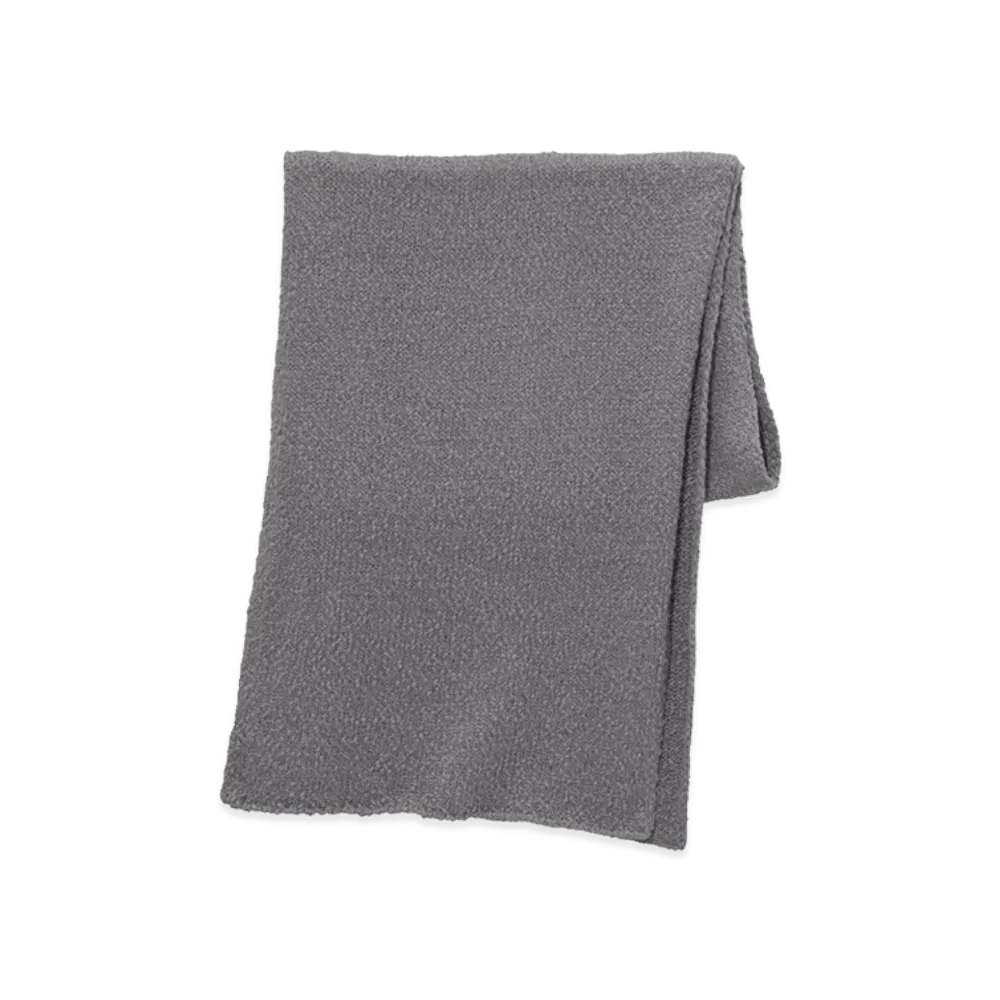 Graphpaper Cotton Wool Slub Scarf "Stone Gray"