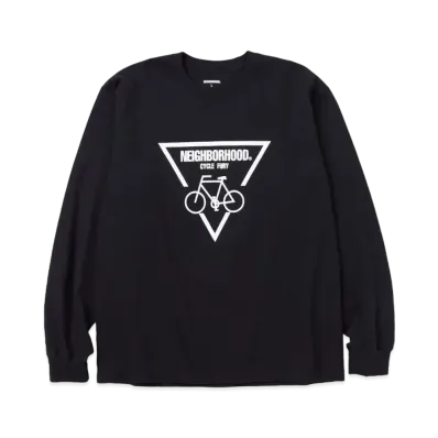 NEIGHBORHOOD NH . Tee LS-3 "Black"