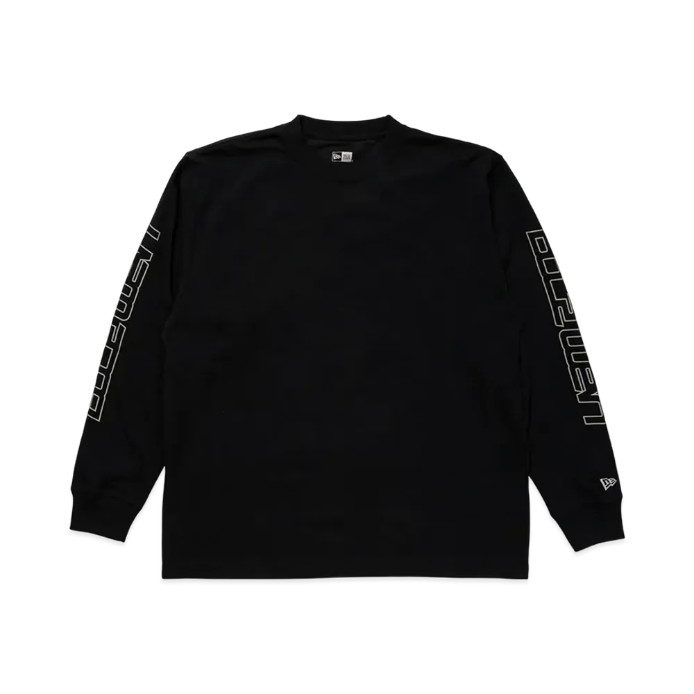 NEW ERA x Uma Musume BoC'z we/n Long Sleeve T-Shirt (Sleeve Logo) "Black"