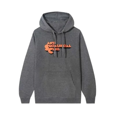 ANTI SOCIAL SOCIAL CLUB FA22 Clamps Gunmetal Heather Hoodie "Gunmetal Heather"