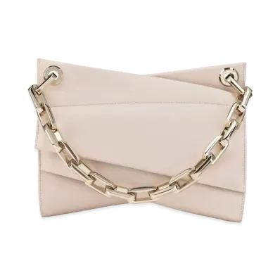 Christian Louboutin Loubitwist Chain Bag Calf Leather "Beige"
