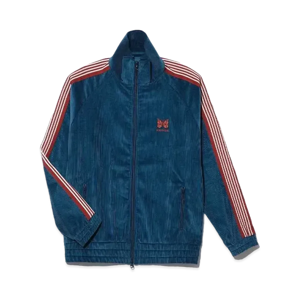 Needles x KEBOZ Corduroy Track Jacket "Turquoise"