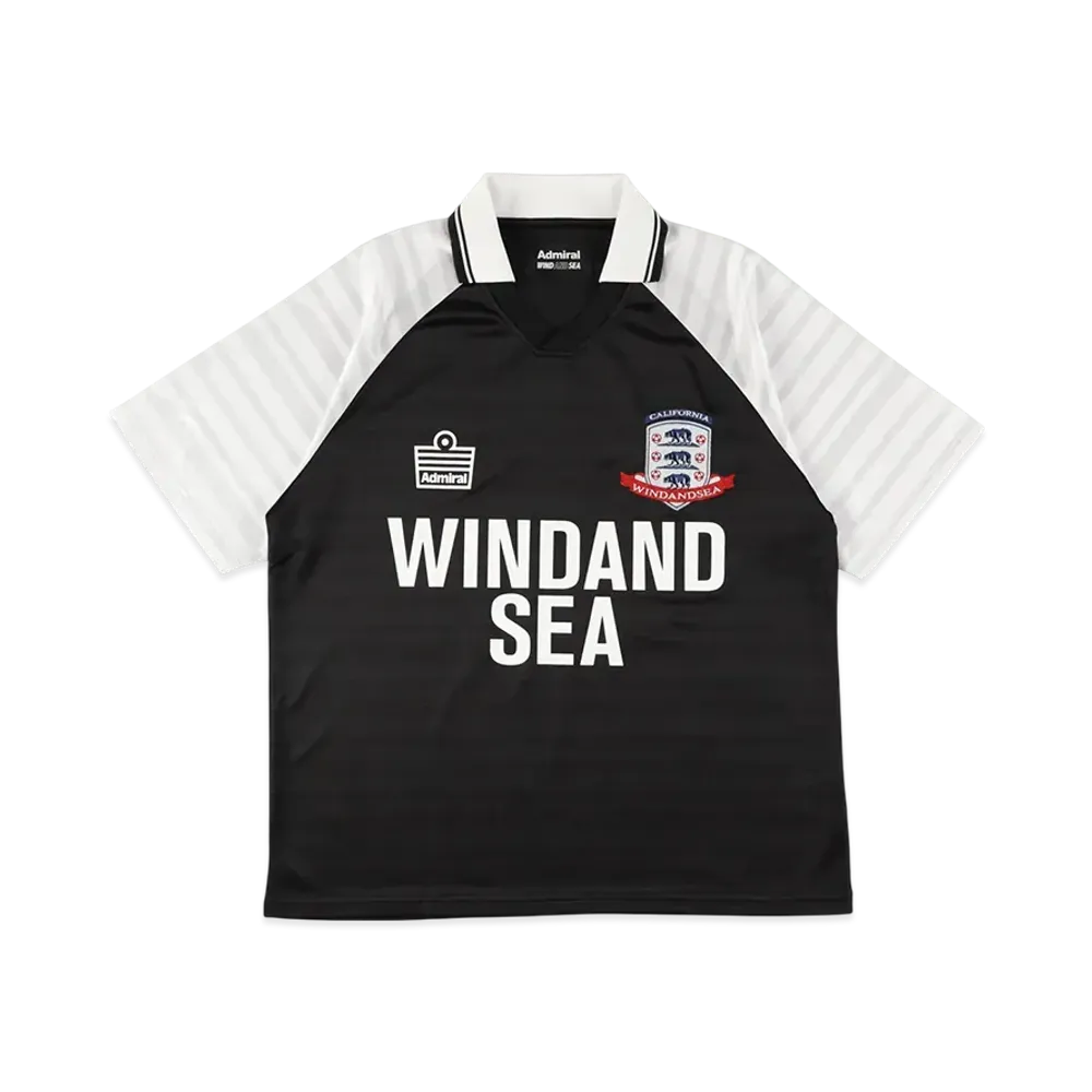 WIND AND SEA x Admiral S/S Game Shirt "Black"
