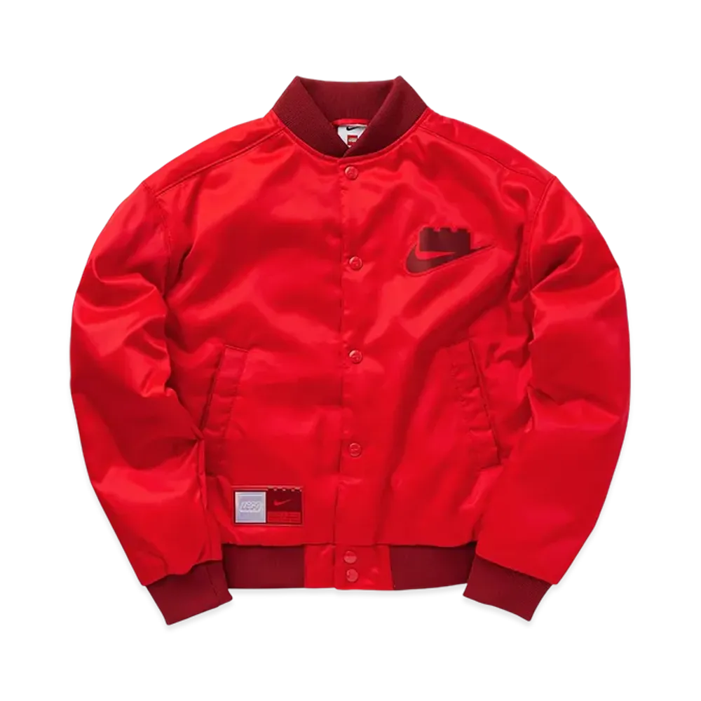 Nike x LEGO Collection Junior Basketball Jacket "Rush Red"