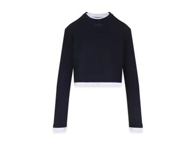 PRADA Women's Cotton T-Shirt "Blue"