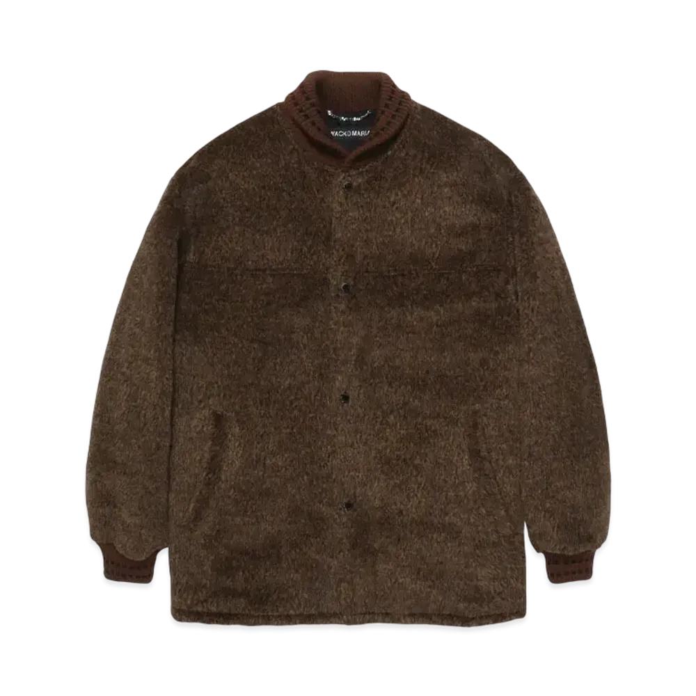 WACKO MARIA x DORMEUIL Alpaca Car Club Jacket "Gold"