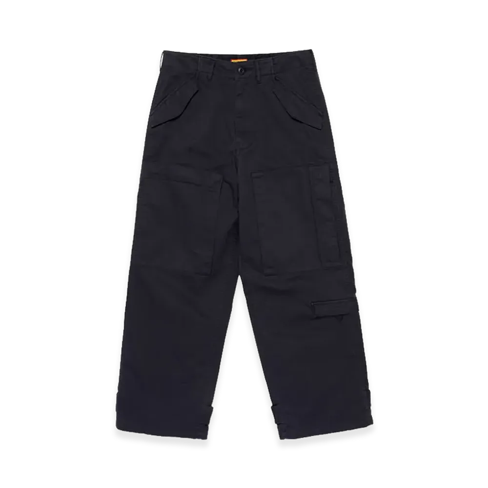 HUMAN MADE Wide Military Pants "Navy"