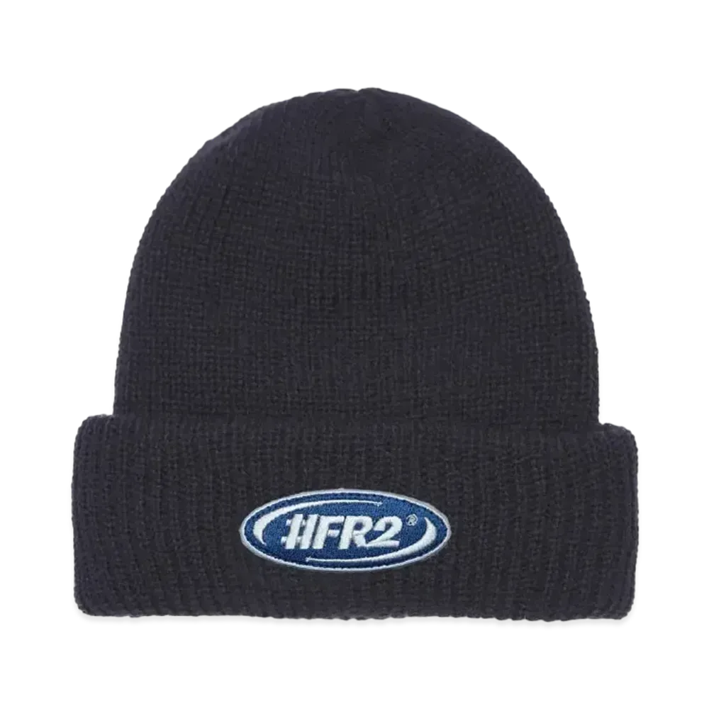 FR2 Oval Logo Embroidery Beanie "Navy"