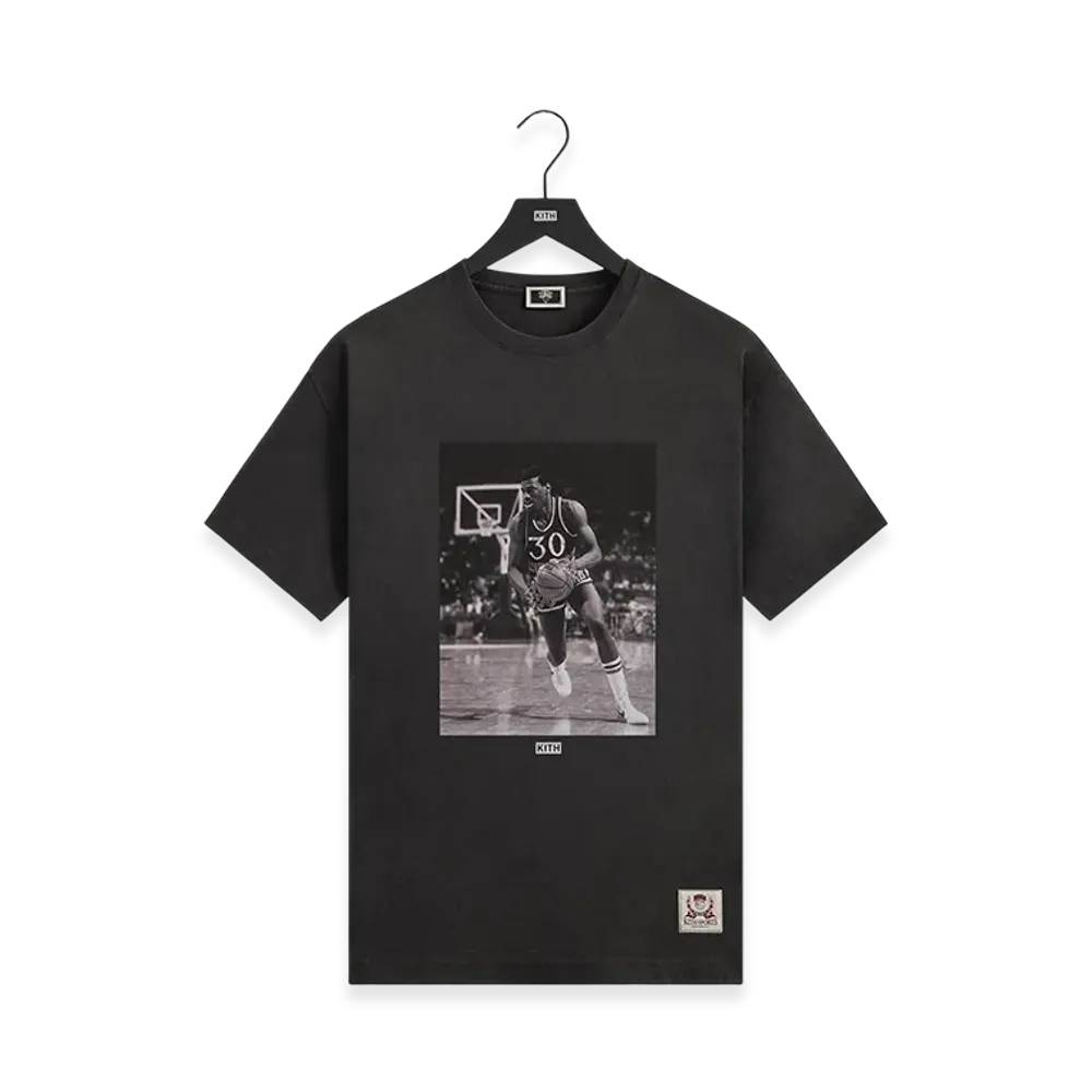 Kith x the New York Knicks Bernard King Vintage Jones Tee "Black"