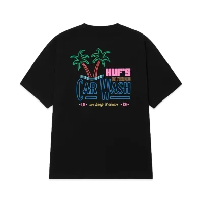 HUF Summer Splash Collection Keep It Clean Tee "Black"