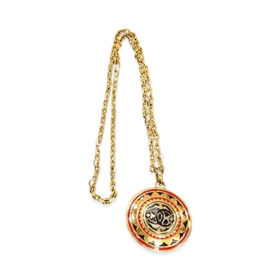 CHANEL Vintage Indian Necklace "Gold"