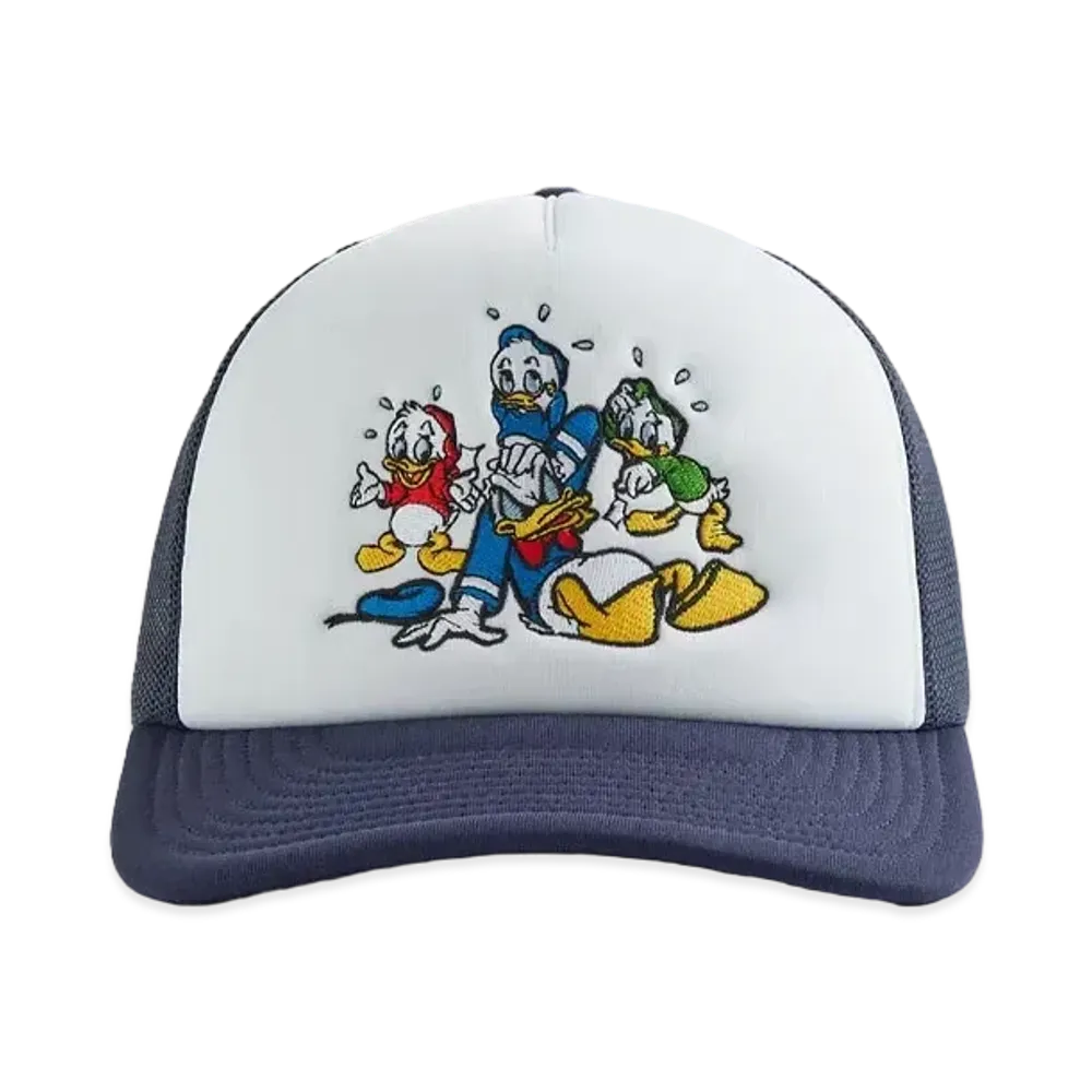 Kith x Disney For Donald Duck Nephews Nolan Trucker Hat "Nocturnal"