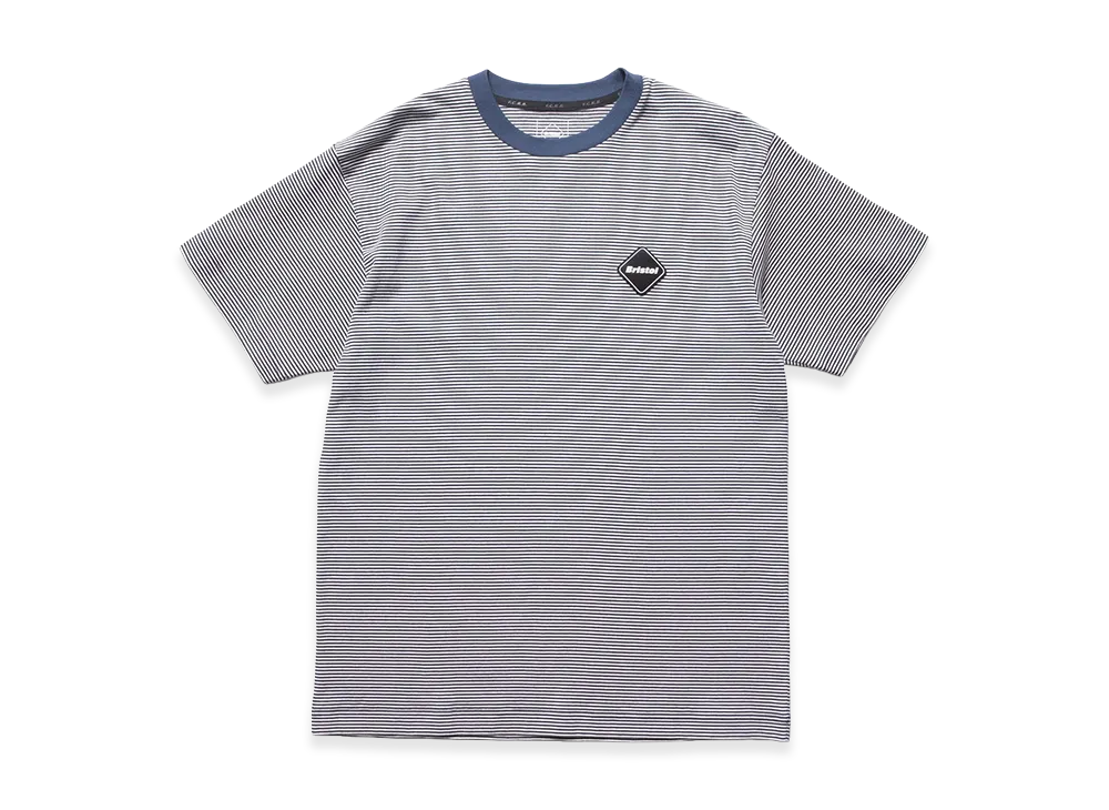 F.C.Real Bristol Border Tee "Navy"