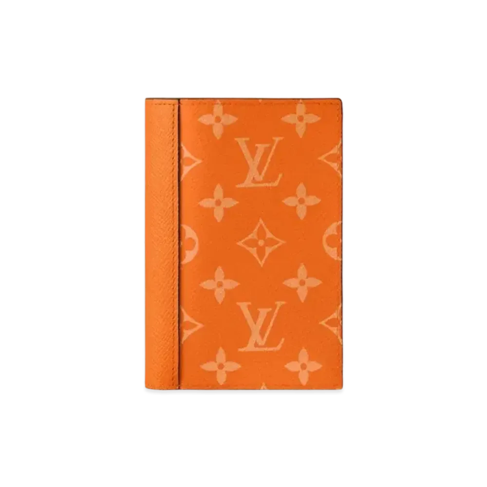 Louis Vuitton Passport Cover Taigarama "Tangerine"