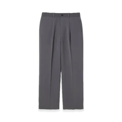 N.HOOLYWOOD 1Tuck Pants "Charcoal"