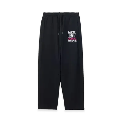X-Girl Women's Face Box And Message Sweatpants "Black"