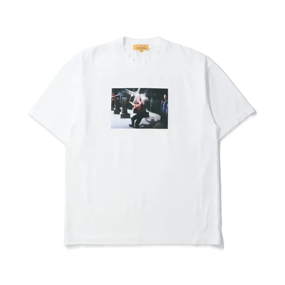 UNION x DIVINITIES Shadow Tee "White"