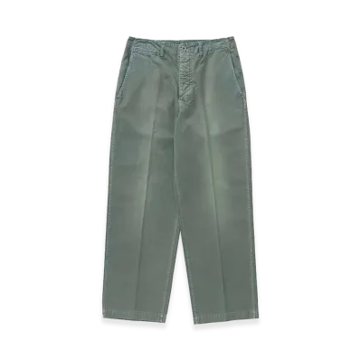 visvim Broader Chino Dmgd "LT.Green"