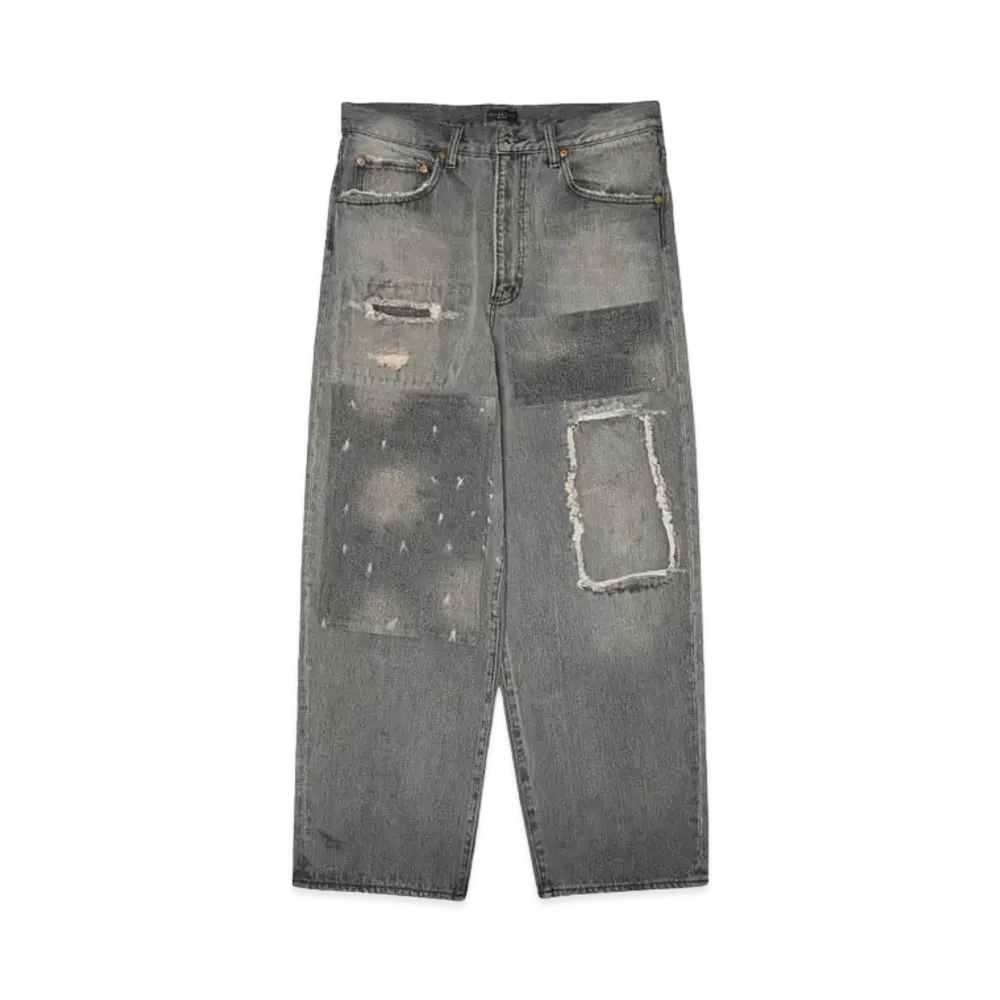 F-LAGSTUF-F BORO DENIM PANTS "BLACK"