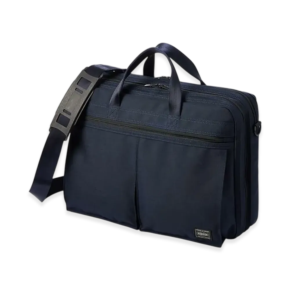 PORTER Tension 2Way Briefcase "Navy"
